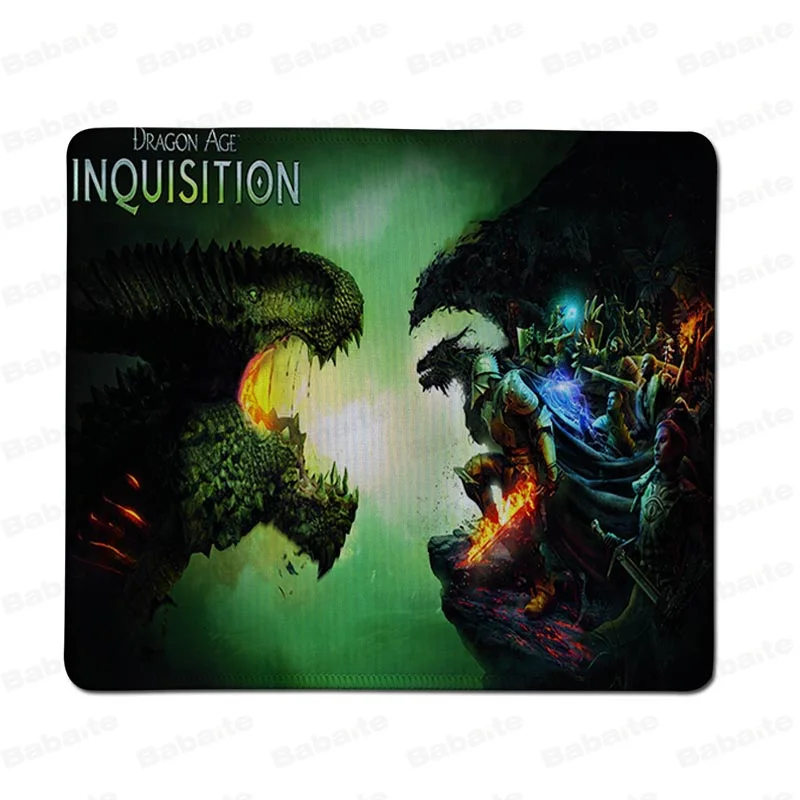 Babaite пользовательские кожи Дракон возраст инквизиция прочный резиновый коврик