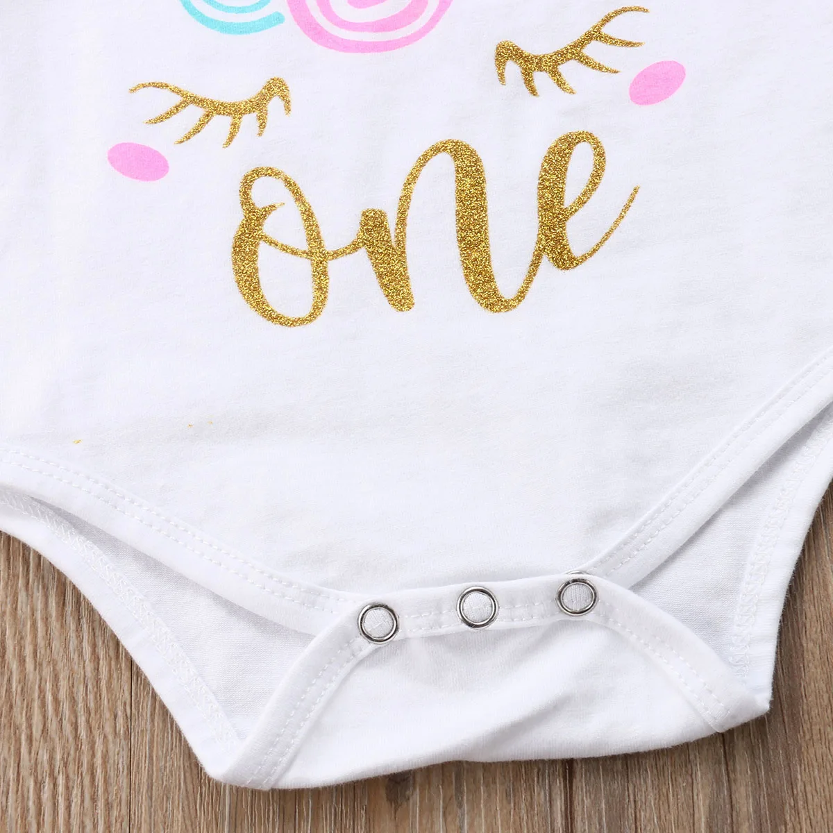 Комбинезон Emmababy с единорогом для новорожденных девочек мини-юбка-пачка повязка