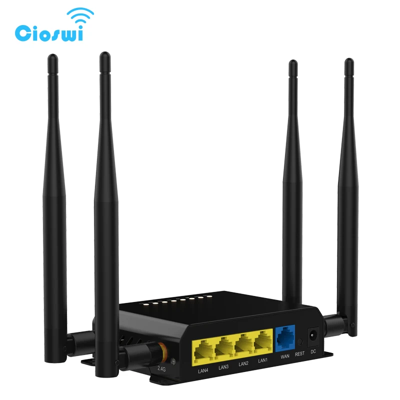 

Router Wi Fi Watchdog With 4 External 5dBi Antennas 3G 4G LTE SIM Card Wifi openWRT Factory Wholesale WE826-WD