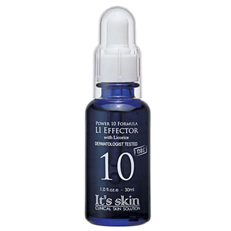 

Формула It's SKIN Power 10 LI Effector 30 мл [восстановление тона кожи], сыворотка для лица помогает вашей коже быть даже яркой чисткой