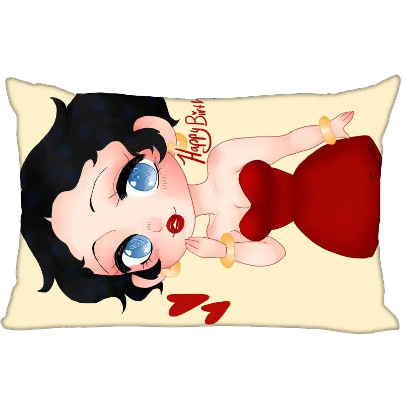 Пользовательские Betty Boop Новое поступление прямоугольник наволочки для подушек