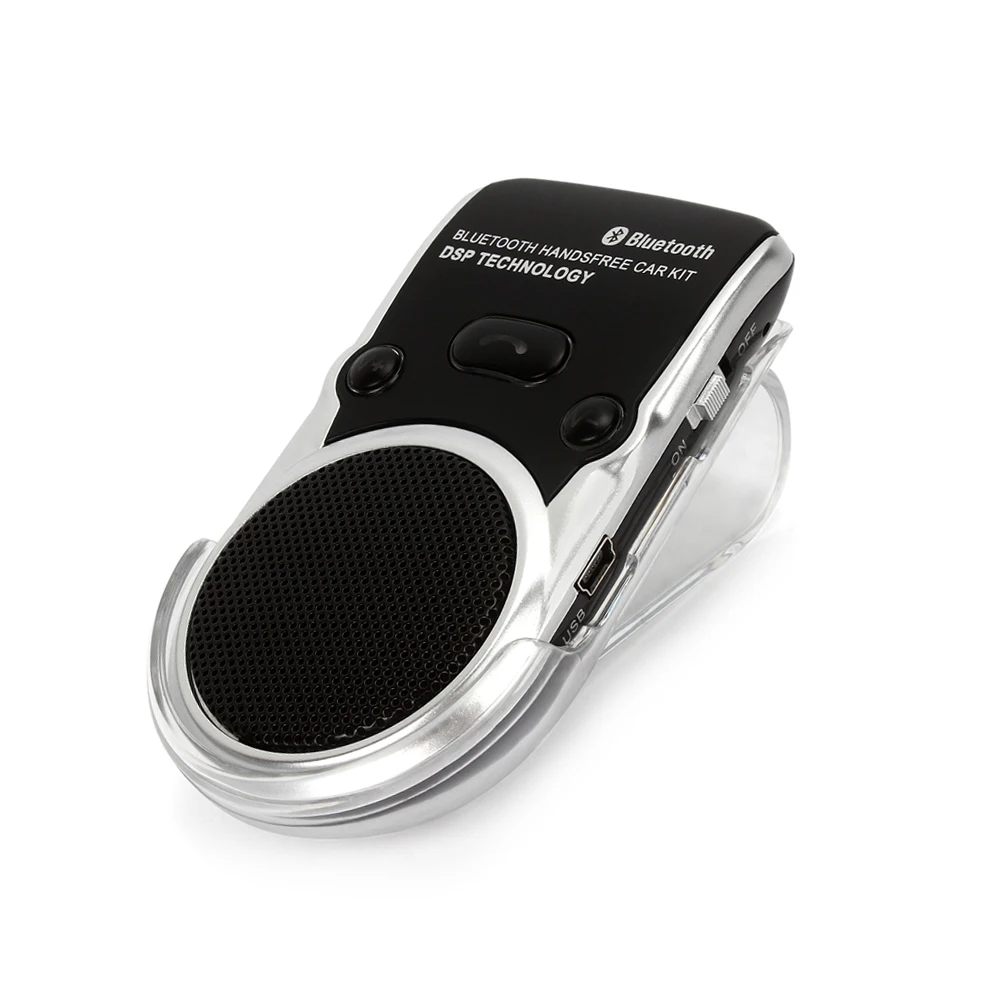 Автомобильный комплект Bluetooth на солнечной батарее, Громкая связь Bluetooth, динамик в автомобиле, громкая связь, вызов, солнечный Bluetooth динамик, телефон