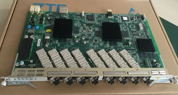 Оригинальная высокоскоростная плата ZTE GTTO 10G с 8 портами GPON и модулями для OLT C300