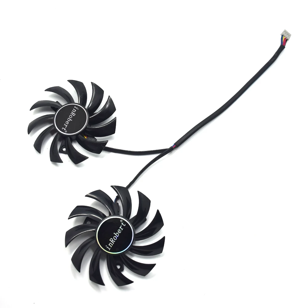 Вентилятор кулера 75 мм PLD08010D12HH PLD08010S12HH для MSI GTX 460/480/560/570/580/R5850/6790/6850/6870/6950 Twin Frozr Vision