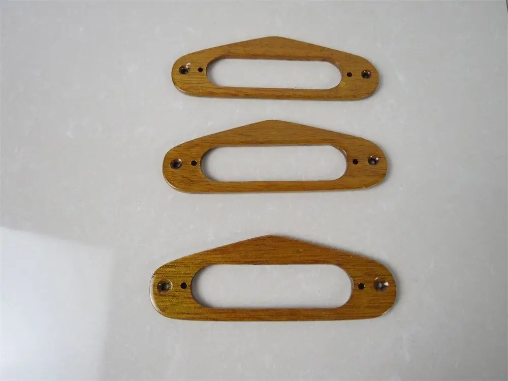 

3pcs Nice Hand-made Aoki wood guitar NECK PICKUP Mounting Ring