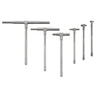 6 шт.компл. 8-150 мм Телескопический Калибр Внутренний Калибр датчик внутреннего диаметра инструмент с круглой головкой внутренний диаметр Телескопический манометр