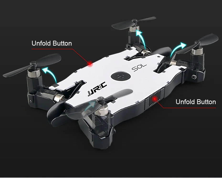 JJR/C H49 Карманный ультратонкий Wi-Fi FPV селфи Дрон 720P камера складная рука RC Квадрокоптер VS H37 H47 E57 вертолет для детей игрушки