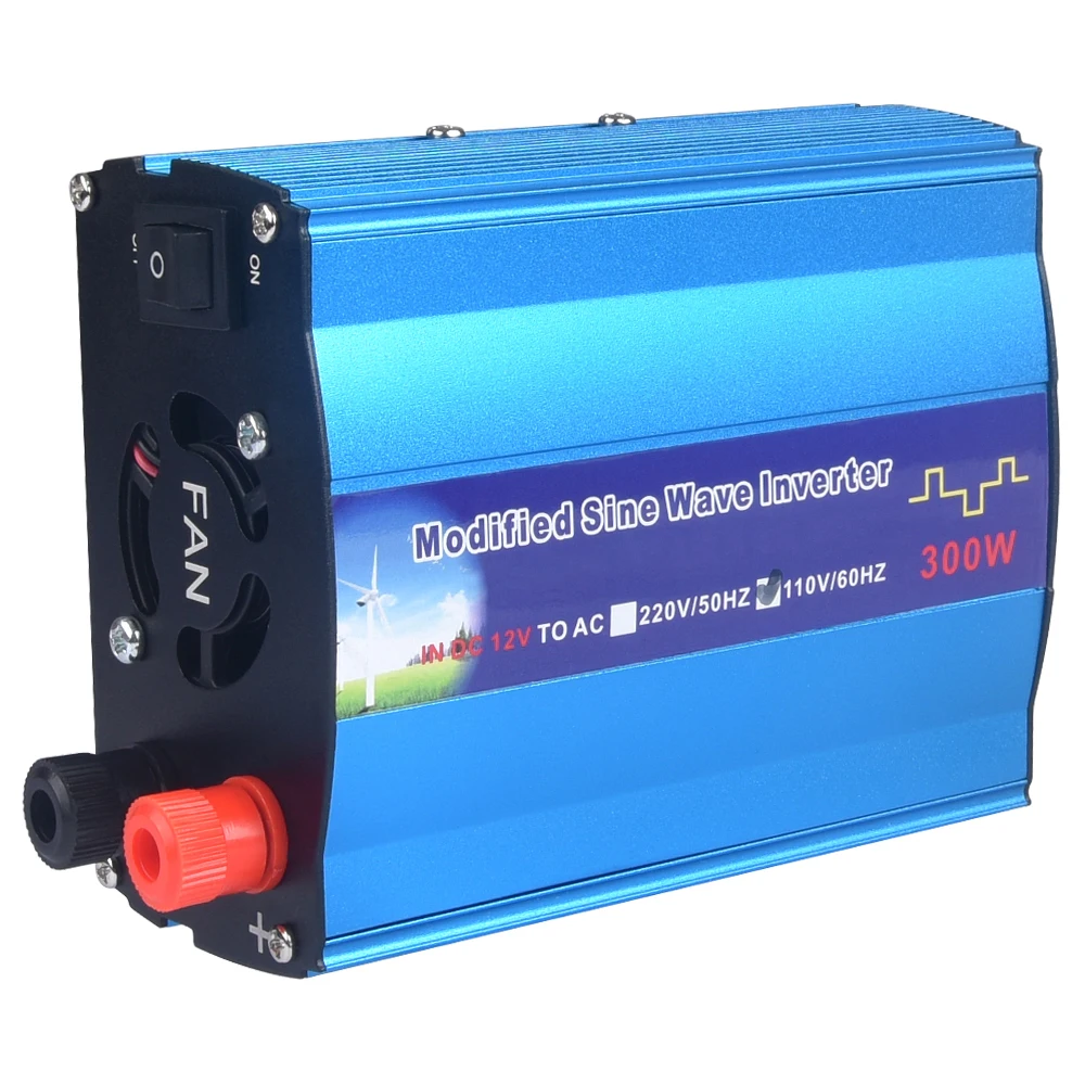 Инвертор 300 Вт DC12V вход в AC220V выход автомобильный преобразователь мощности с USB