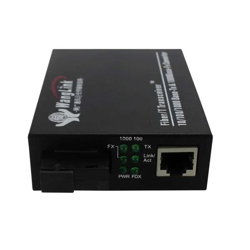 1.25G fiber media converter gigabit ethernet media converter fiber transceiver 20KM