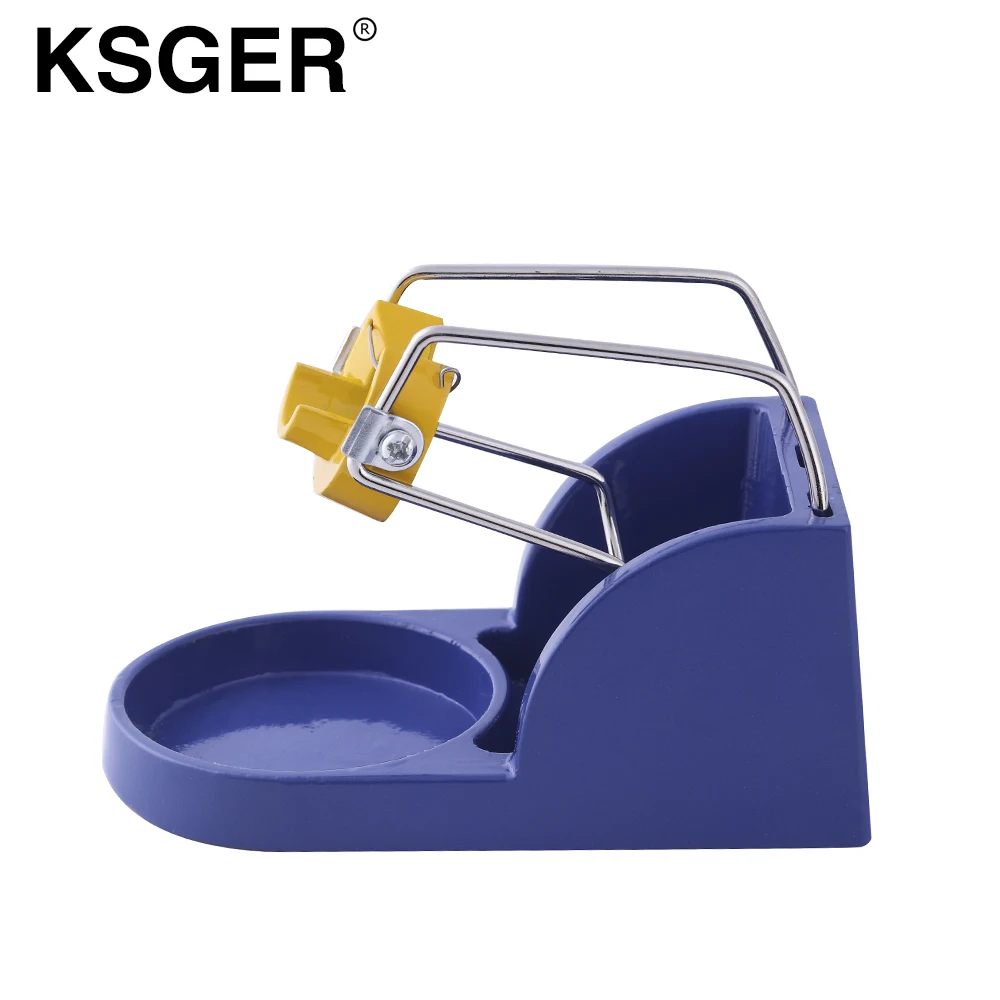 Подставка для паяльника KSGER 951 держатель T12 стандартный с губкой паяльной ручки