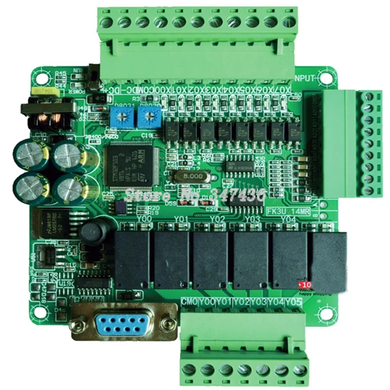 Chong crown speed FX1N FX2N FX3U-14MR/10MR domestic PLC industrial control board | Инструменты