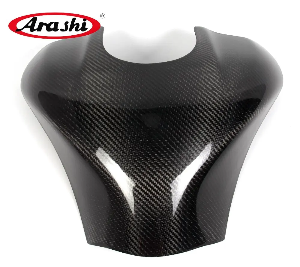 Arashi ZX10R NINJA углеродное волокно Крышка Резервуара газа для KAWASAKI 2011 2012 2013 2014
