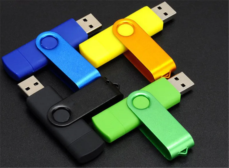 Оптовая продажа! 10 шт./лот 32 ГБ 16 8 4 2 1 Гб OTG USB флэш-накопитель U-диск для