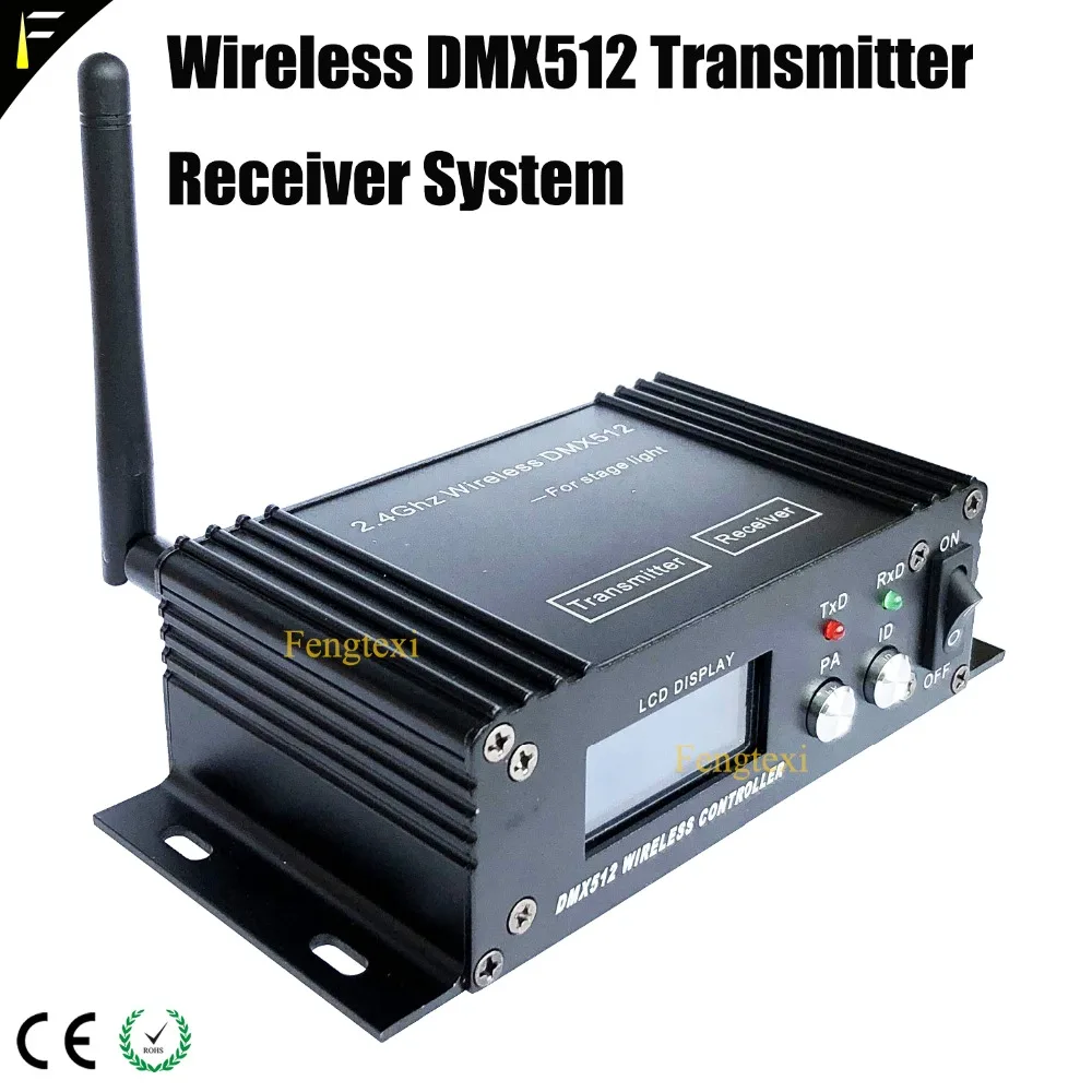 DMX Transceiver 2.4 GHz Wireless Transmitter Receiver System Display Device Stage Lighting Wireless dmx512 Console Repeater