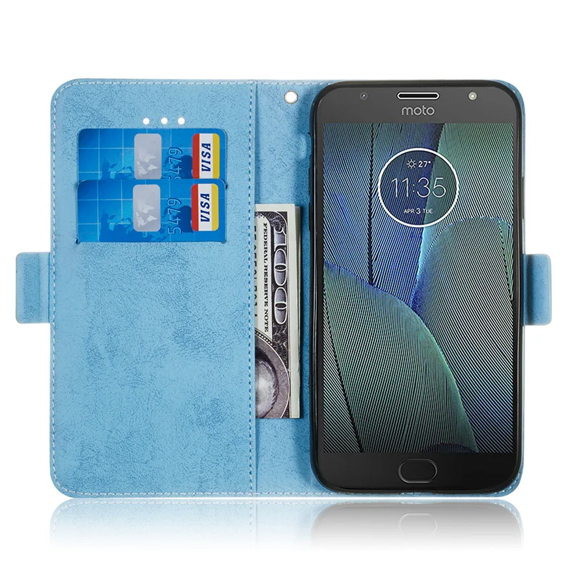 Чехол для мобильного телефона Motorola Moto E5 G5s Plus P30 Play роскошный кожаный