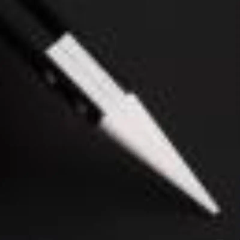 1pc Heat Resistant Plastic Tweezer Ceramic Tipped Fine Pointed Tips For SMD Electronic Equipment