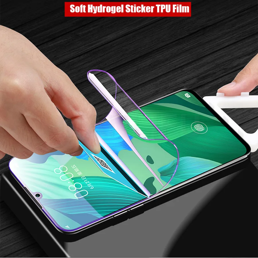 11D изогнутая Передняя мягкая пленка из ТПУ для Huawei P20 Lite 2019 Гидрогелевая наклейка