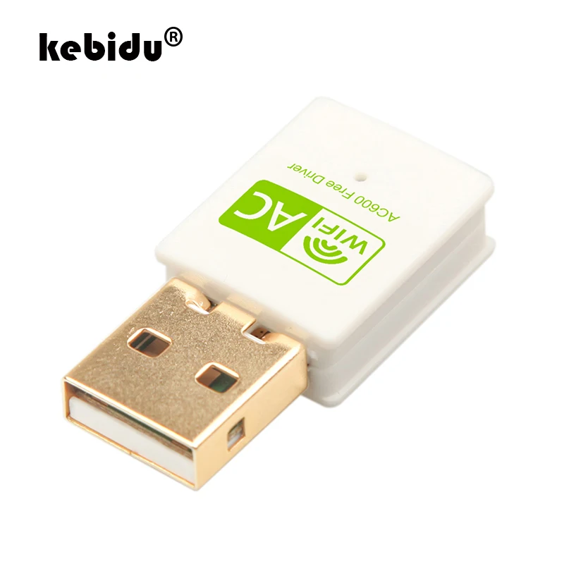 600 Мбит/с Бесплатный драйвер беспроводной USB Wifi адаптер Wi Fi сетевая карта 2 4G 5G