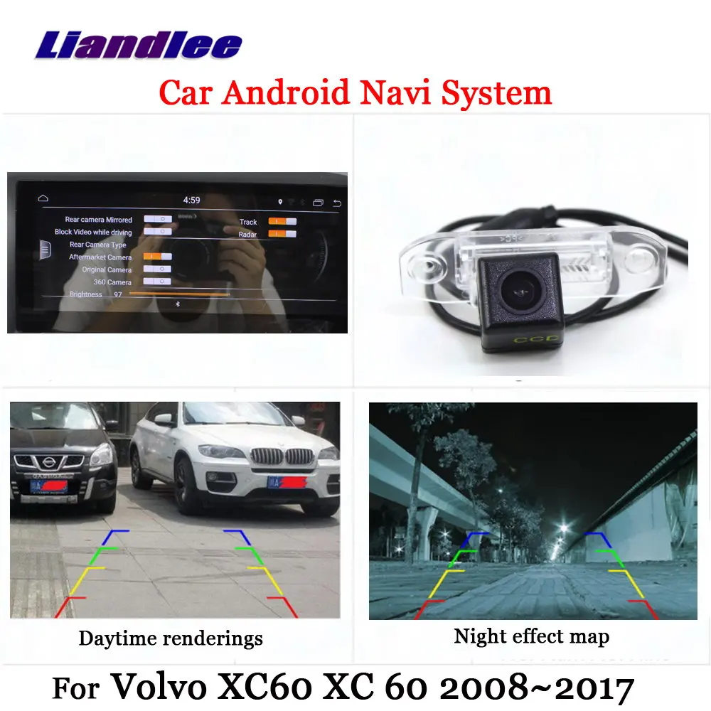 Liandlee Android для Volvo XC60 XC 60 2008~ стерео радио Carplay парковочная камера ТВ Wifi AUX gps Navi навигация Мультимедиа - Цвет: Standard