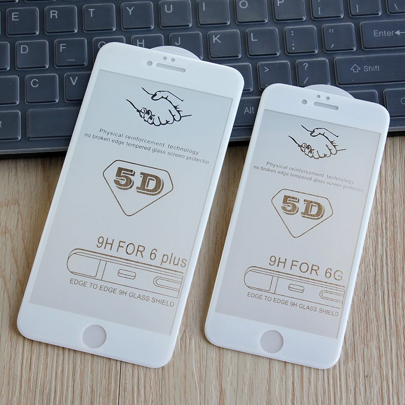 5D изогнутый экран протектор для iPhone6 6S 7 8 Plus X Edge полное покрытие пленка iPhone 12mini 11 Pro
