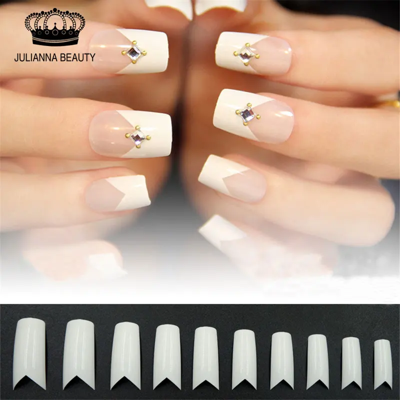 500 шт. + 50 искусственные акриловые накладные ногти|nail tips full|french nail tipsacrylic |