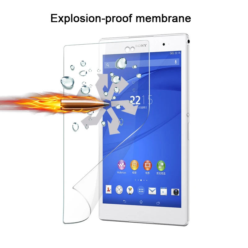 1 шт Лучшая взрывобезопасная нано мягкая пленка для sony Xperia Z3 Tablet Compact SGP621 8," TAB анти-осколки Защитная пленка для экрана