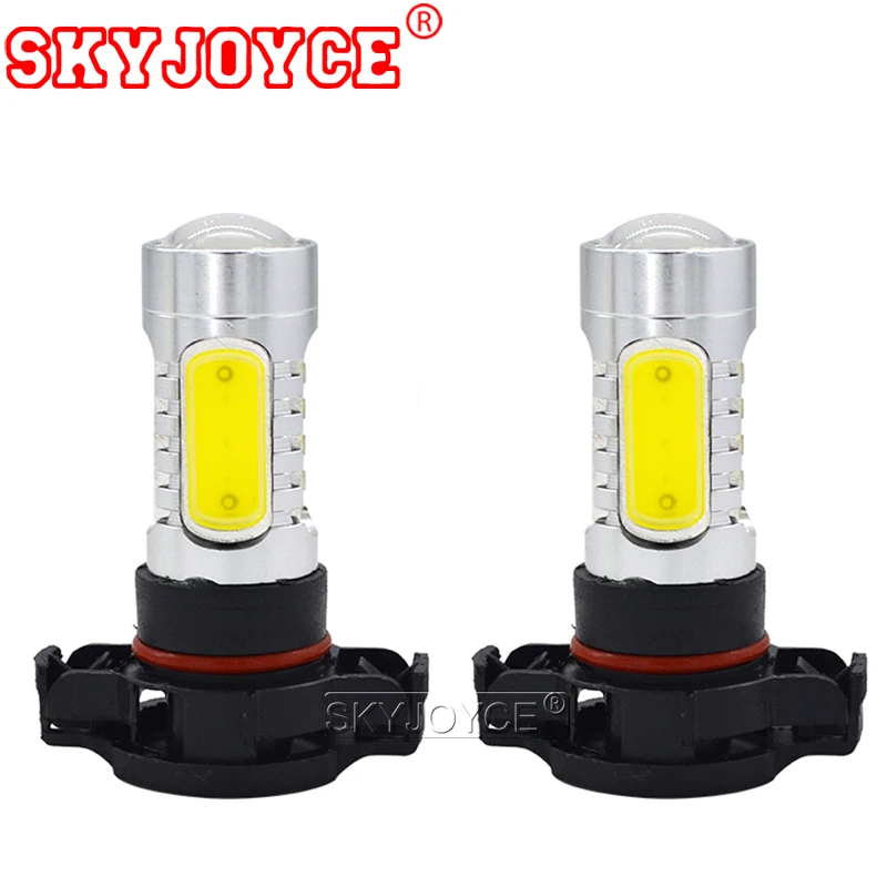 SKYJOYCE 2 шт. светодиодные противотуманные фары H16 желтые белые Автомобильные