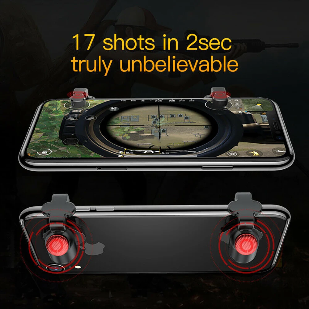 Для геймпада PUBG джойстик игровой триггер умная кнопка стрельбы L1R1 контроллер для