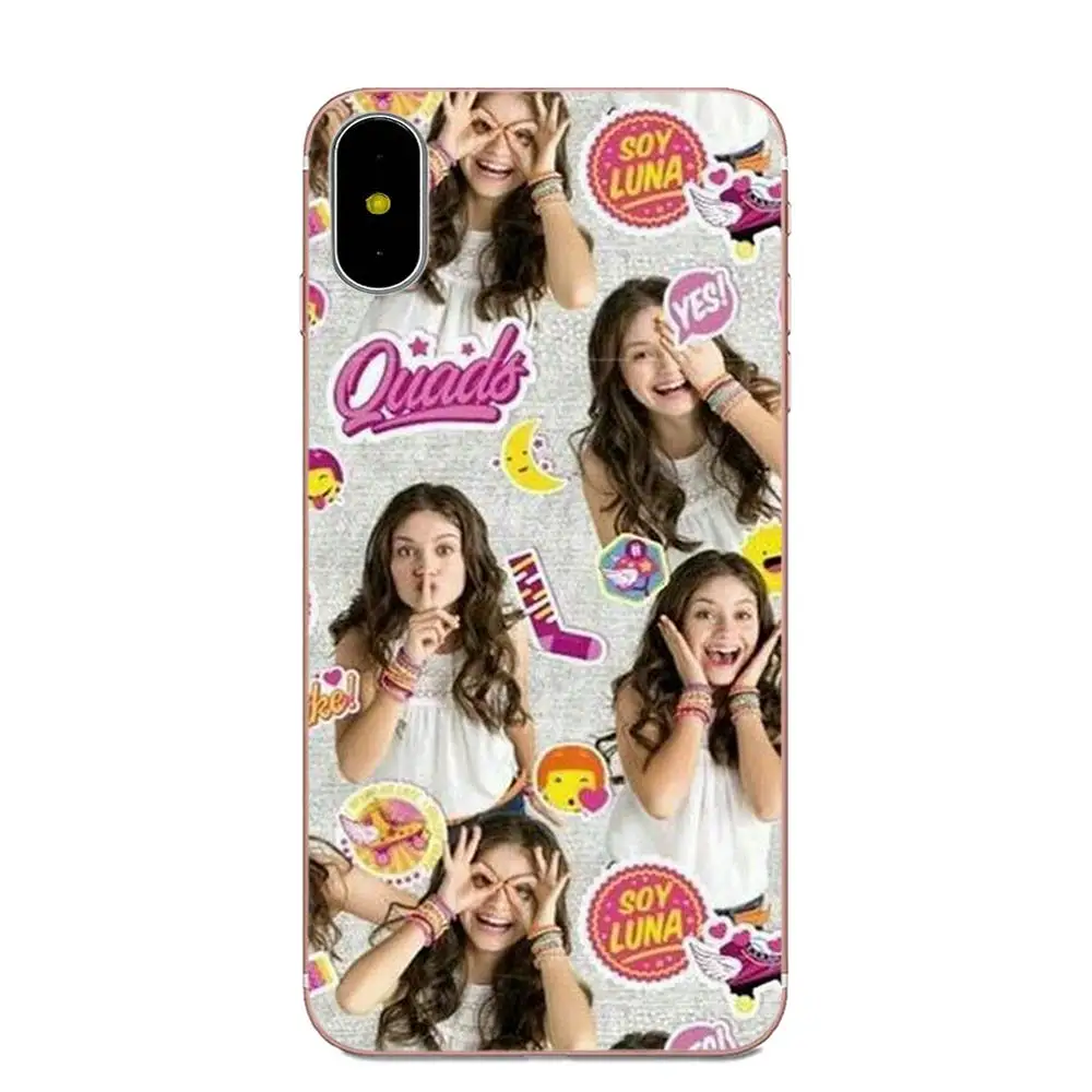 Soy Luna для Galaxy A3 A5 A7 On5 On7 2015 2016 2017 Grand Alpha G850 Core2 Prime S2 I9082 мягкие ТПУ чехлы