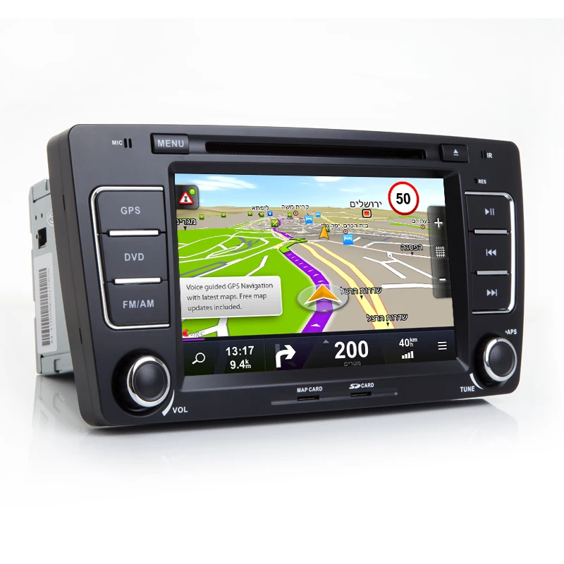 7 &quotHD IPS Android 10 4G 64G 2din HD Автомобильный dvd-плеер с экраном gps для Skoda Octavia A5 Yeti Fabia 2008-2013