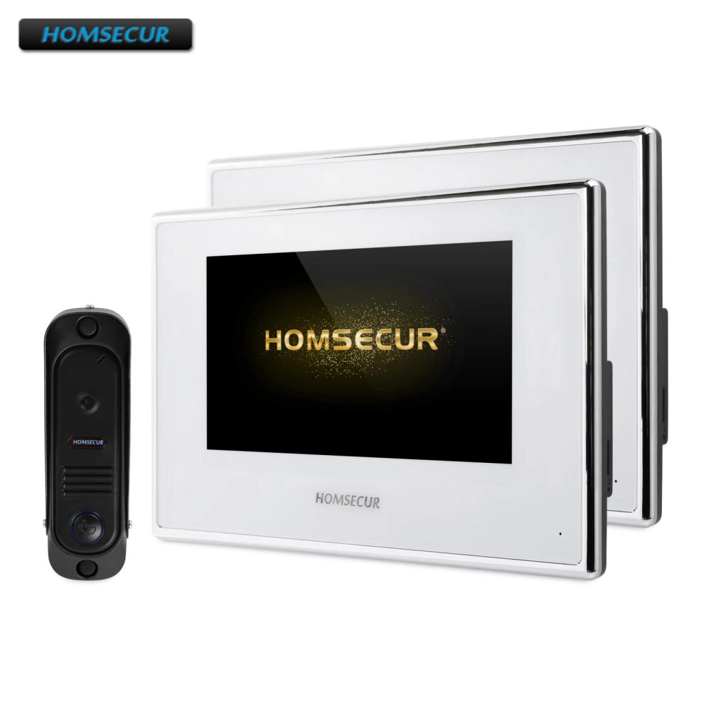 HOMSECUR 4-проводной AHD видеодомофон с монитором памяти | Безопасность и защита