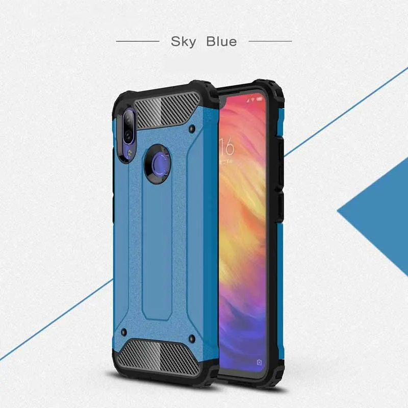 Чехол Red mi Armor для Xiao mi 9 mi 9 8 SE 9T Lite Red mi Note 8 7 6 5 Pro 7S 7A 6A 5A 4x4 Plus GO S2 Hybrid чехол из ПК и силикона