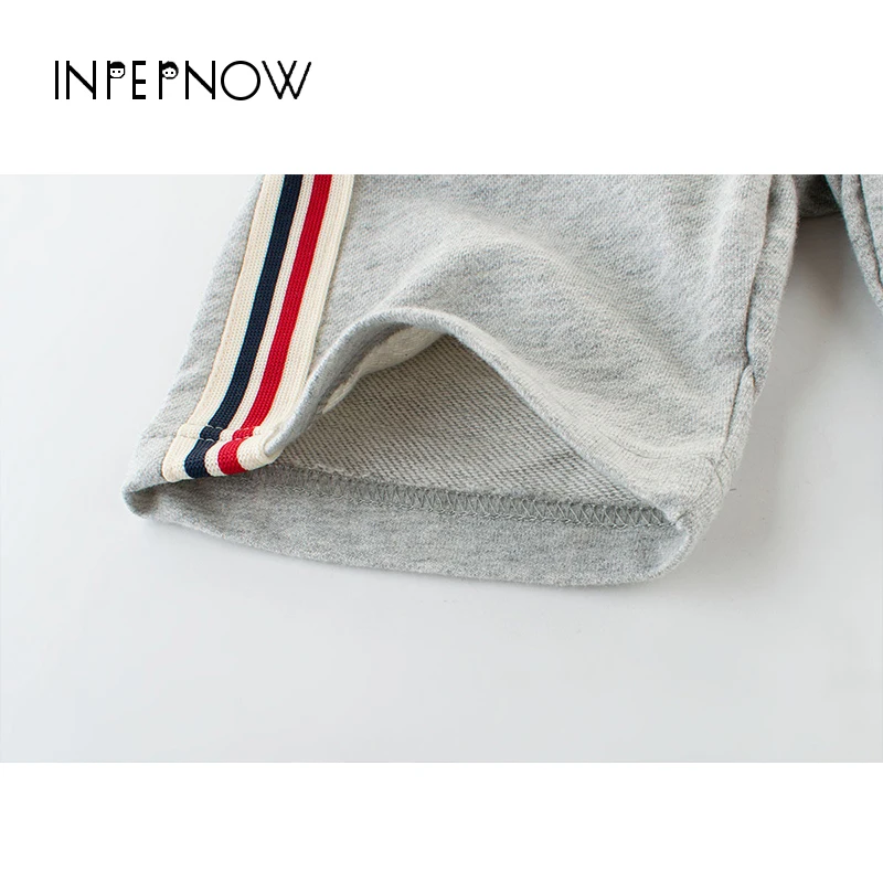 INPEPNOW/модные шорты для маленьких мальчиков Одежда девочек Летние повседневные