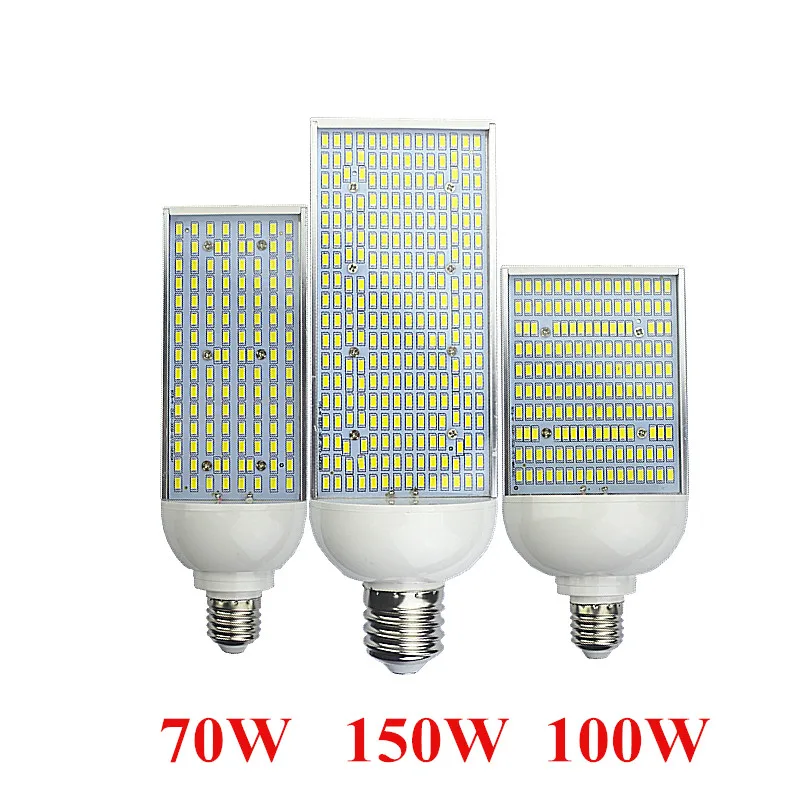 Новая 70 Вт 100 150 Светодиодная лампа E26 E27 E39 E40 кукурузная 5630 5730SMD 85 265 в высокая