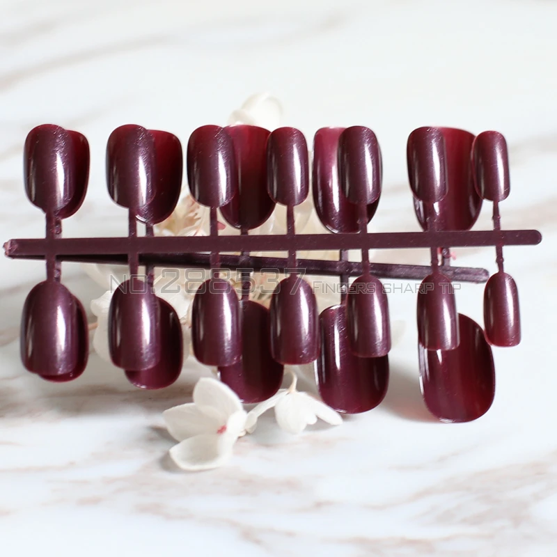 24 шт новый продукт продажи длинный маленький круглый глубокий вампир овальная