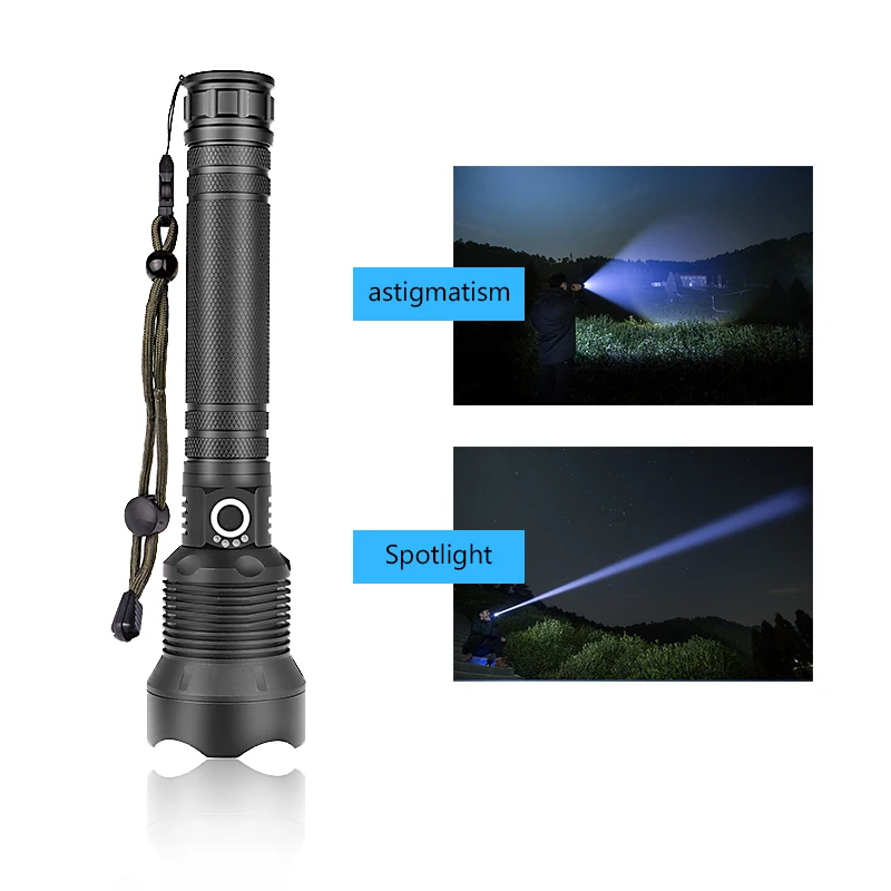 Xhp70 супер яркий светодиодный фонарик cree xhp70 zoomble usb 18650 или 26650 перезаряжаемый lampe