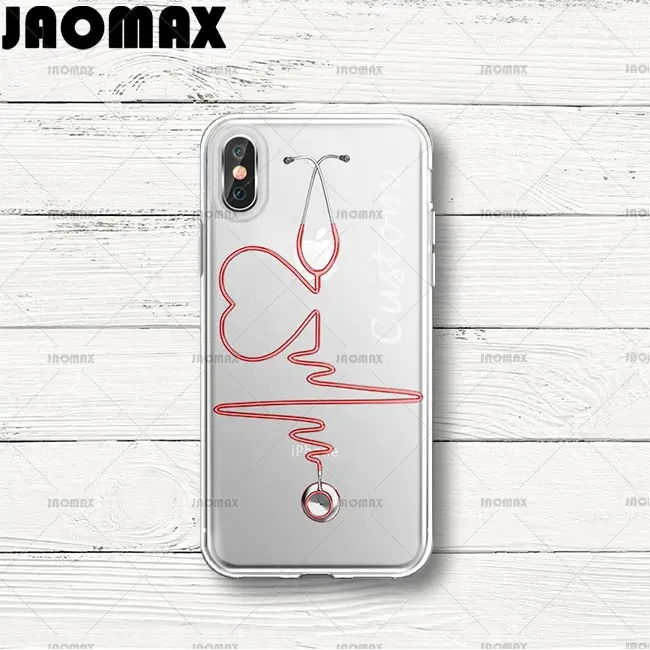 Jaomax Сердце Пара персонализированные DIY Имя письмо дизайн на заказ Чехол для iPhone 11