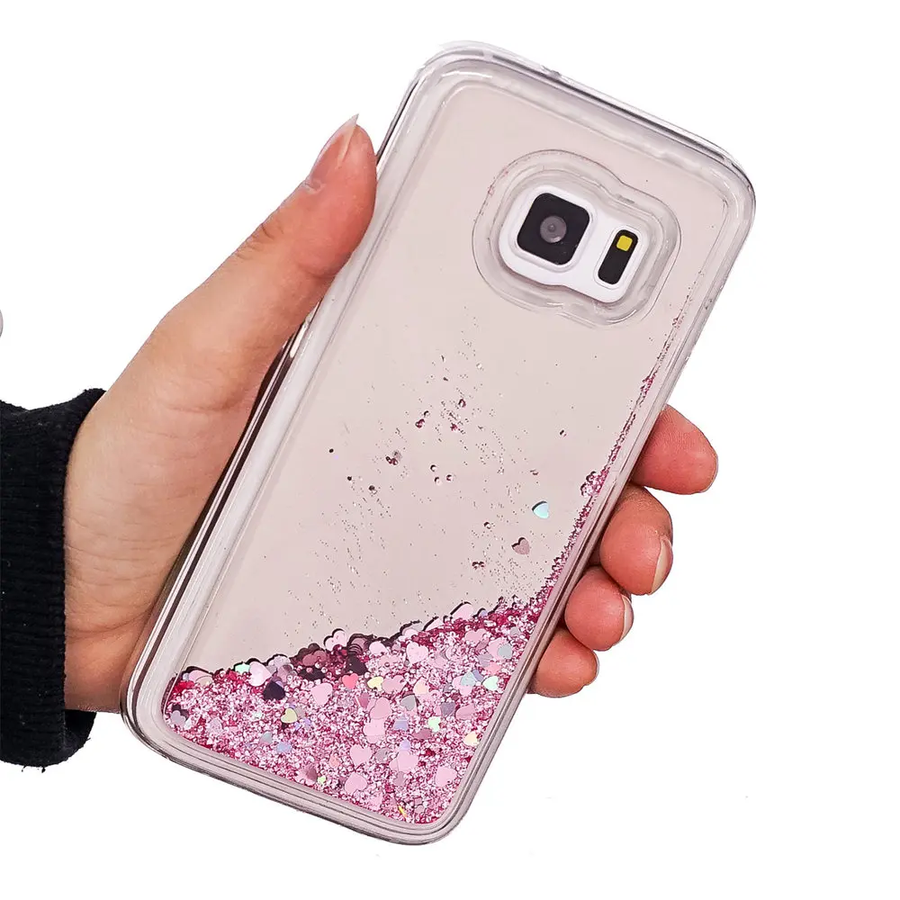 Зеркальный чехол для Samsung Galaxy S7 S 7 G930 G930F G930FD SM-G930F SM-G930FD G930U силиконовый с жидким