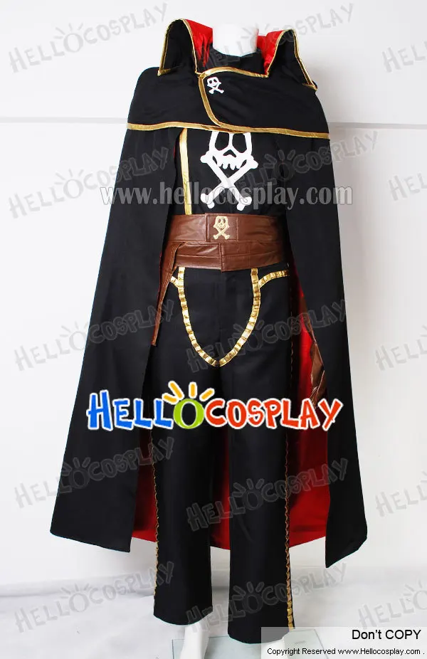 

Галактика экспресс 999 косплей Капитан Harlock костюм H008