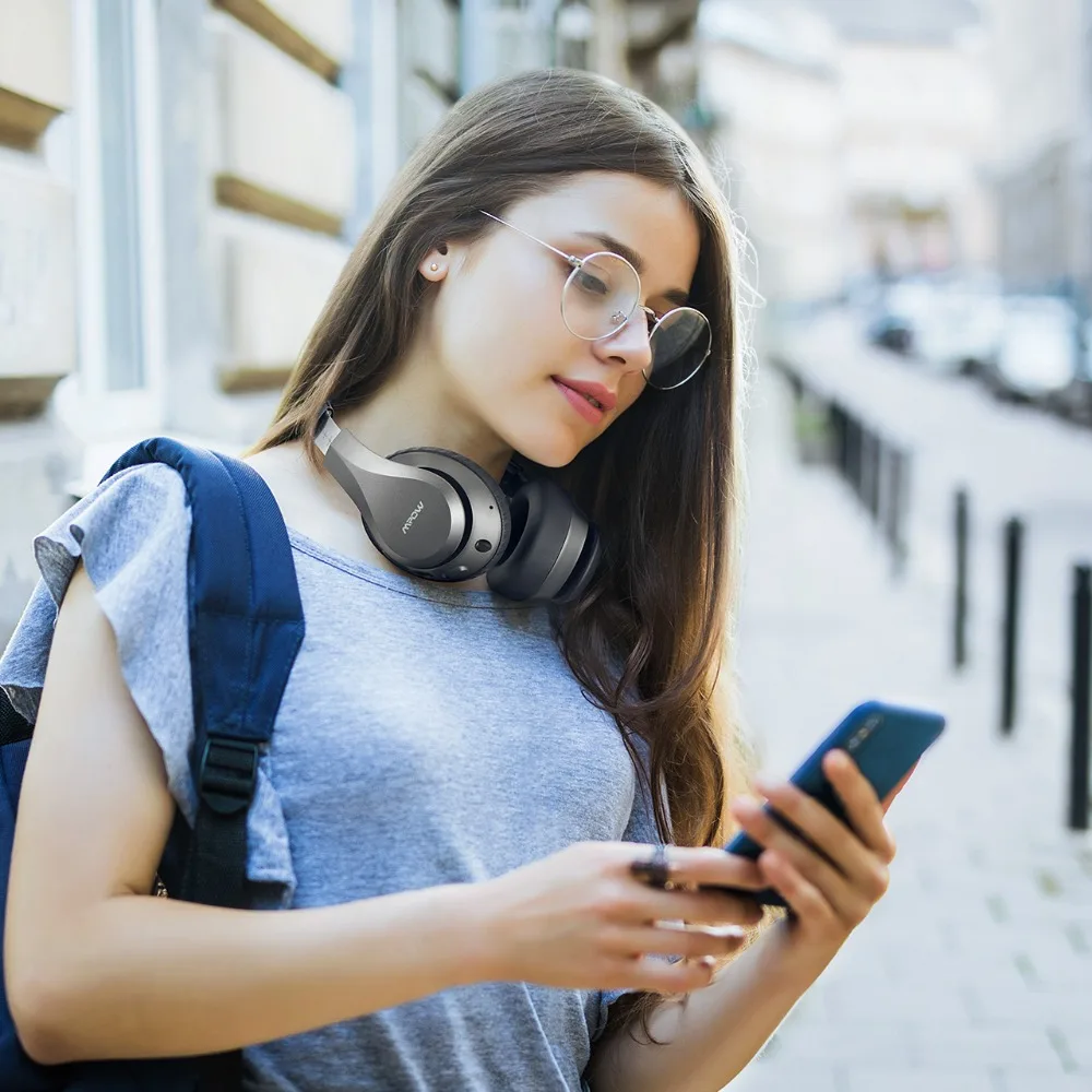 Mpow H20 059 обновленная версия Bluetooth 5,0 30h время воспроизведения Hi-Fi глубокий бас беспроводные наушники CVC 8,0 микрофон для смартфонов
