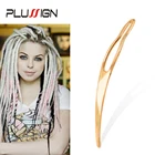 Полированные дреды, соединительная игла 5 шт.лот, игла для дредлока Plussign, соединительная игла для дредов, инструмент для Locs Pol