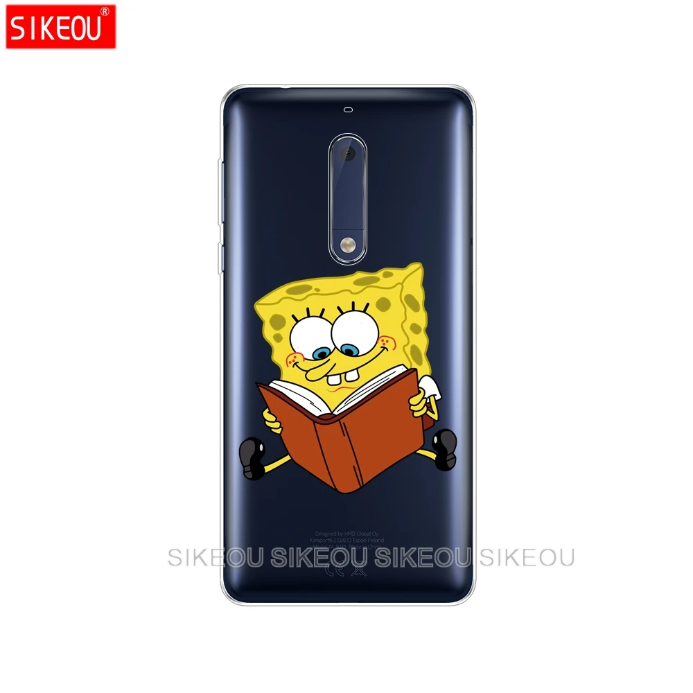 Силиконовый чехол для Nokia 5 3 6 7 8 9 2017 nokia 2018 1 2 мягкий телефона из ТПУ защитный