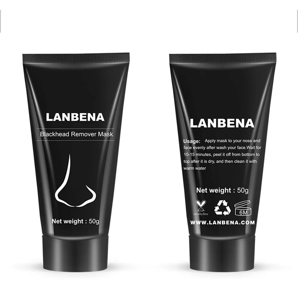 LANBENA средство для удаления угрей в носу черная маска грязевая лечение акне пилинг