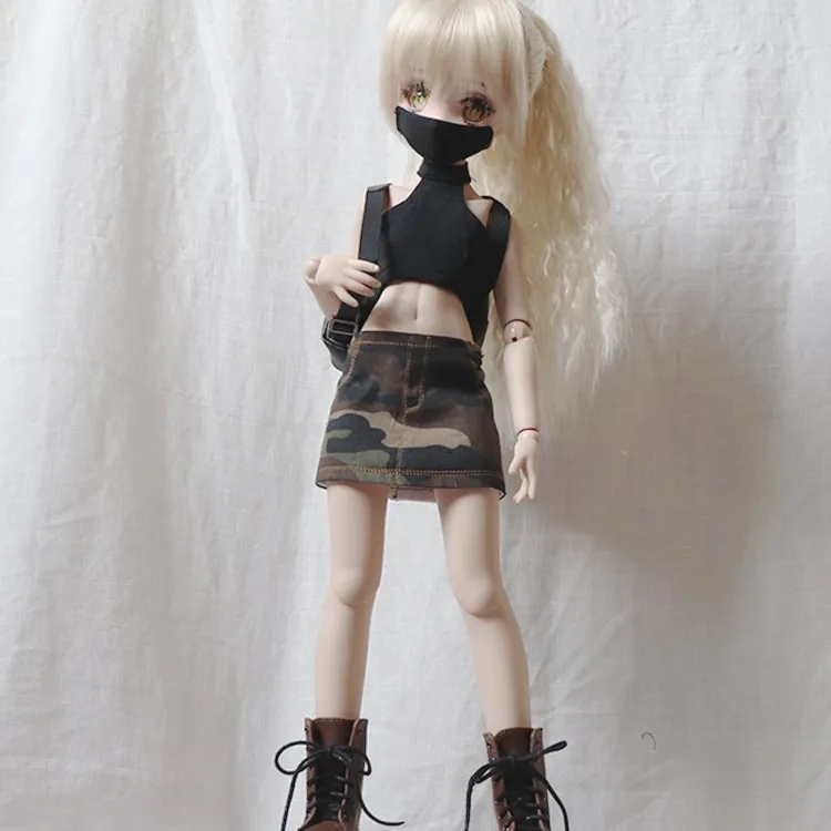 Камуфляжная юбка для BJD 1/6 YOSD 1/4 MSD 1/3 SD16 SD17 Одежда куклы дяди CWB161 | Игрушки и хобби