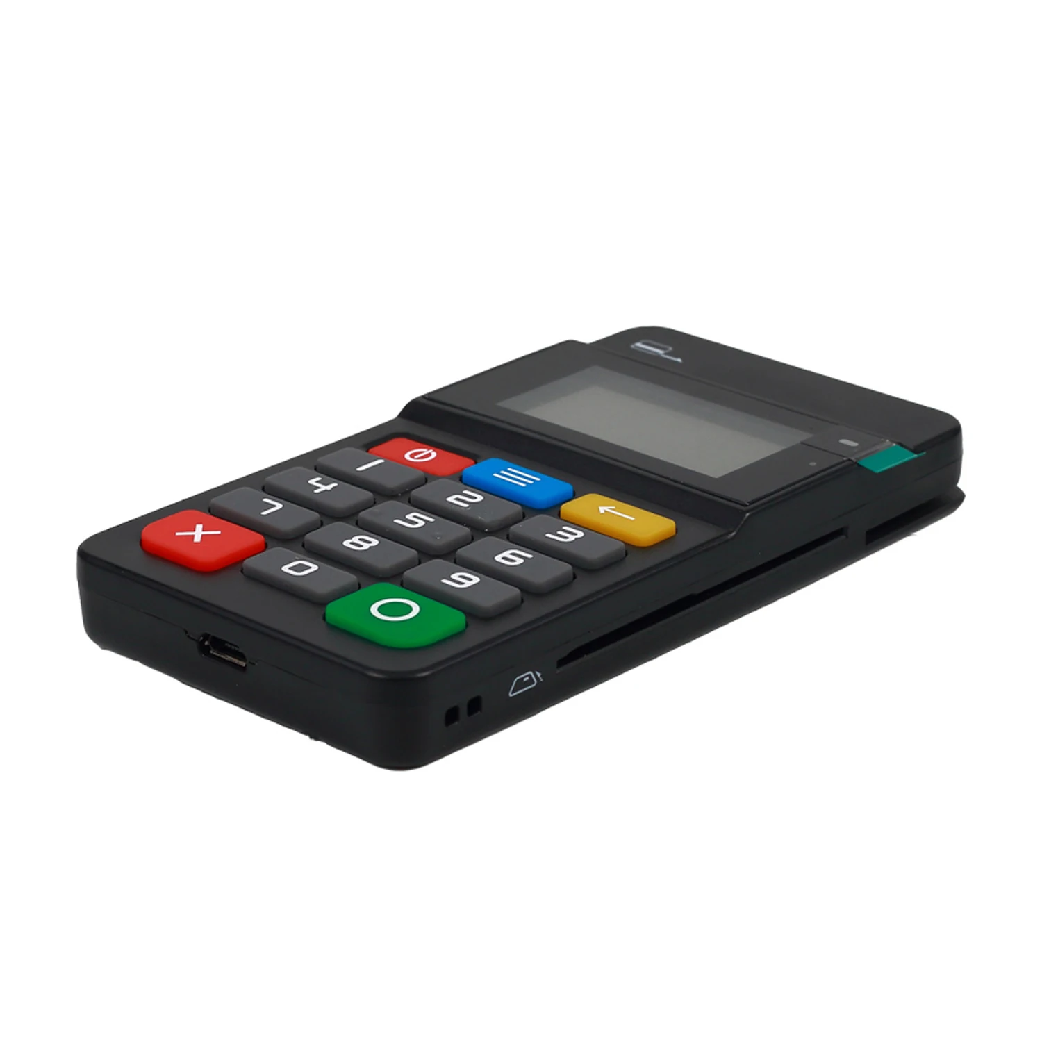 MPOS Терминал l Магнитный кардридер NFC/IC чип с клавиатурой Bluetooth интерфейс HTY711|chip card