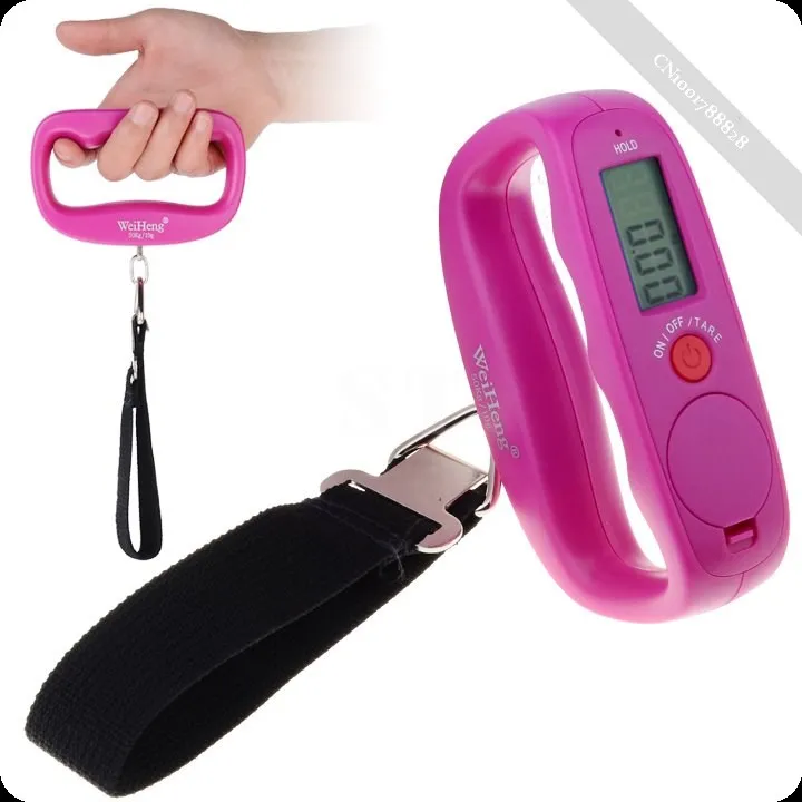 50kg/10g LCD Electronic Digital Portable Palm Scales Luggage|scale display|luggage with scaleluggage factory |