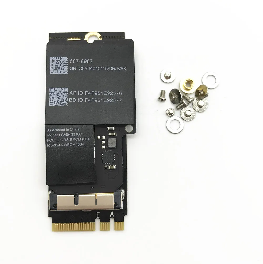 Broadcom BCM94331CD NGFF M.2 WiFi 300 Мбит/с Bluetooth 4,0 карта для Apple iMAC A1418 A1419