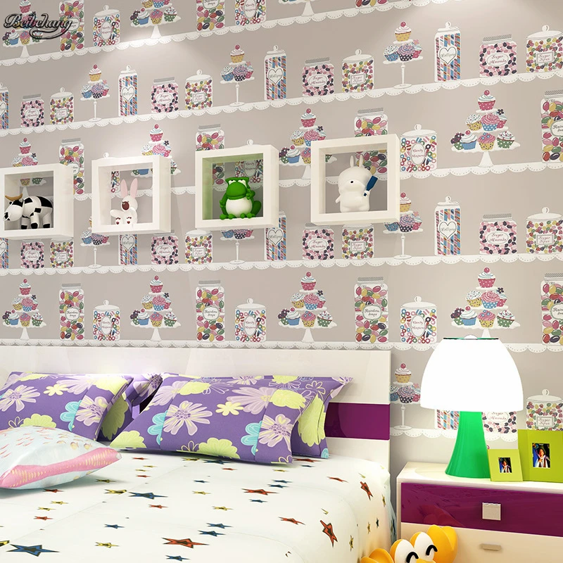 

beibehang Personality cartoon children fun room environment free formaldehyde cloth decoration background