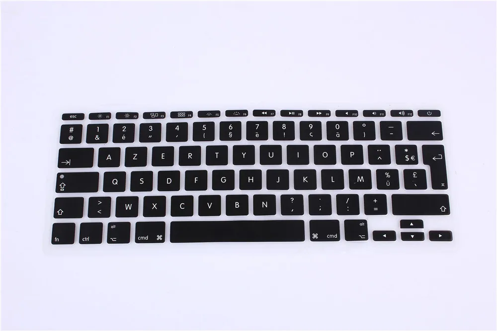 Французский евро ЕС Великобритания клавиатура крышка для Apple macbook Air 11 &quot11 6