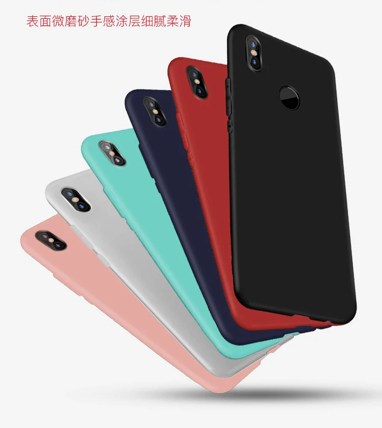 For Xiaomi Mi 8 8Se Max 3 Pro A2 Lite Case Soft silicone Skin Protect Back cover cases for xiaomi redmi 6 6A 6Pro S2 Note 5 |